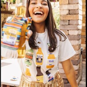 Queen of Sparkles Cinco Beer Tee